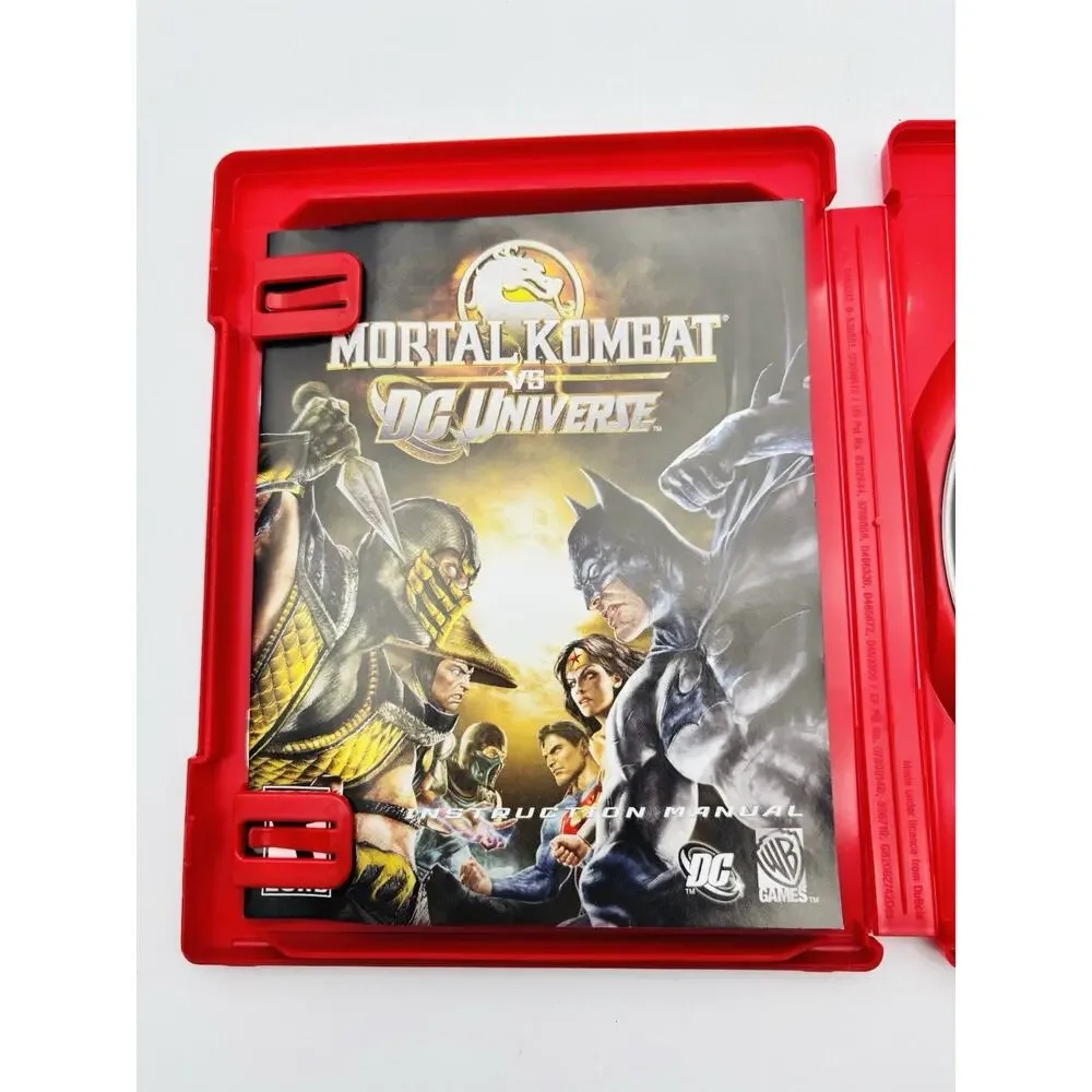 Mortal Kombat vs. DC Universe Sony PlayStation 3 PS3 Game Complete Tested Works